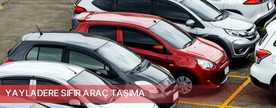 Yayladere İlçemi Sıfır Araç Taşıma